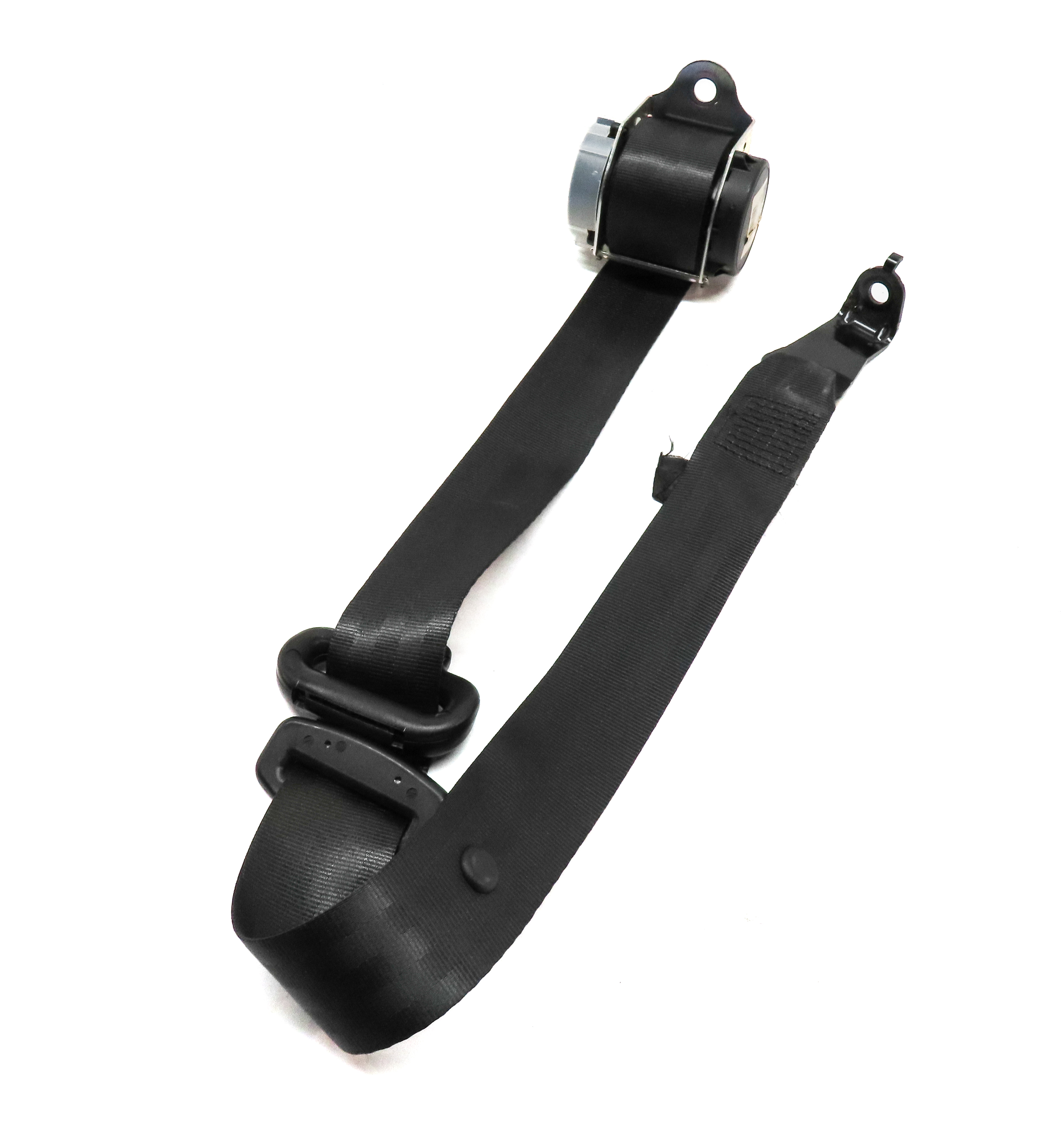 2009 LAND RANGE ROVER SPORT (L320) REAR LEFT 2ND ROW SEATBELT RETRACTOR (BLACK) — exact item pictured